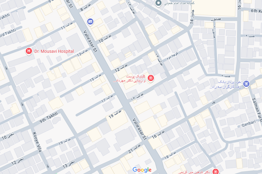 متخصص پوست و مو و زیبایی در گرگان